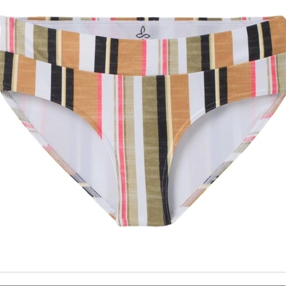 PrAna Bikini Bottom NWT Gilded Soleil Stripe - Picture 14 of 14